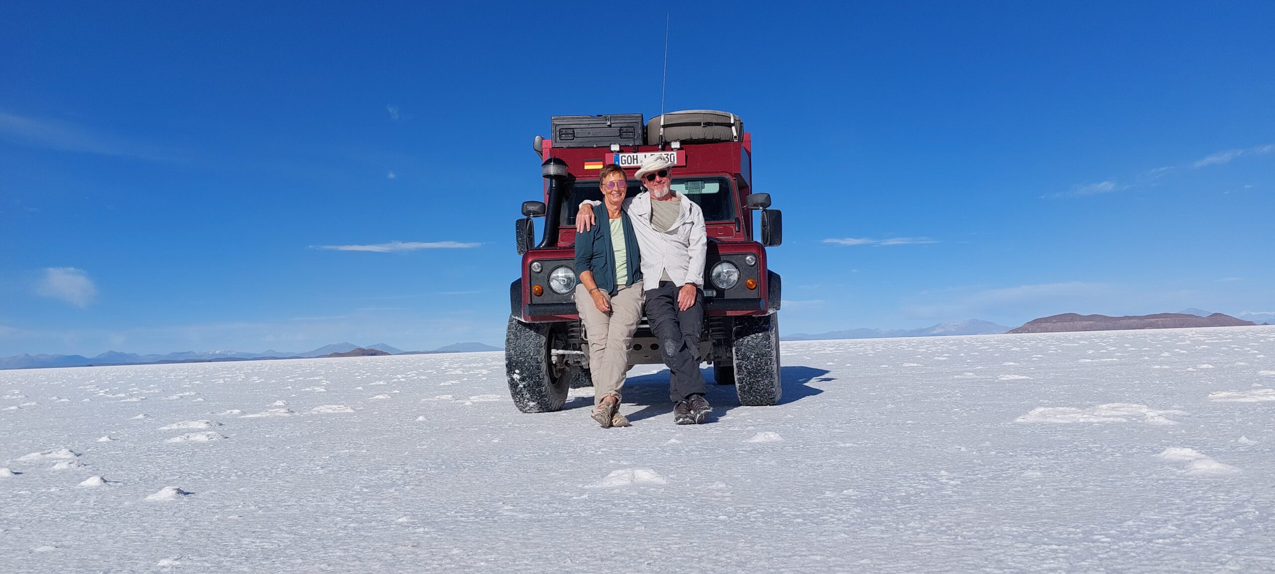 Der Salar de Uyuni- blendend schön