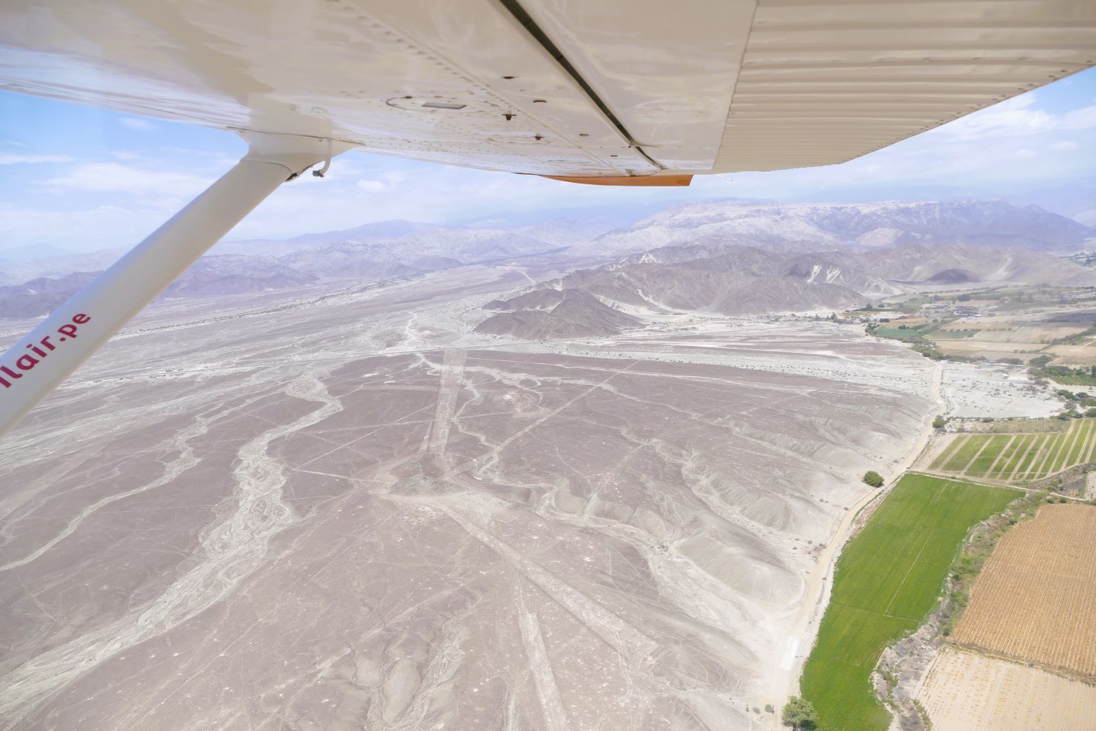 Die Nazca Linien aus der Luft